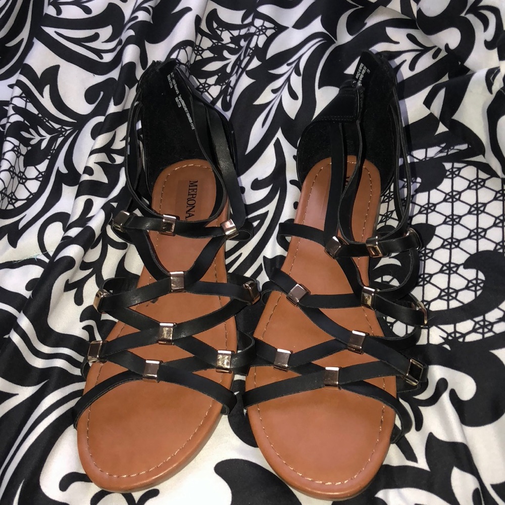 Black sandals